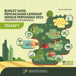 Buklet Hasil Pencacahan Lengkap Sensus Pertanian 2023 Kabupaten Gunungkidul Tahap I